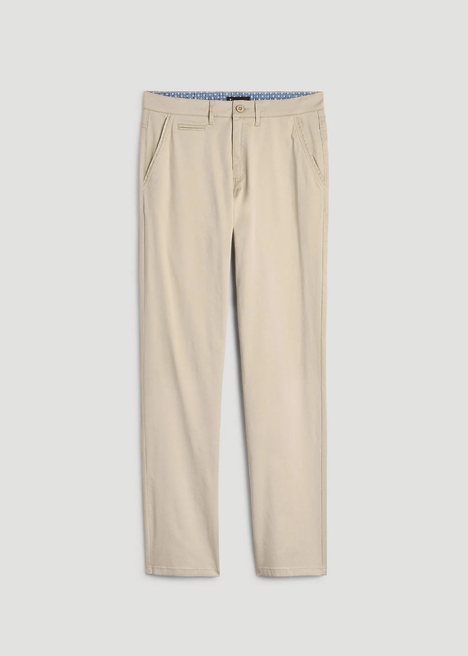 J1 STRAIGHT Leg Chinos in Desert Khaki - Pants for Tall Men