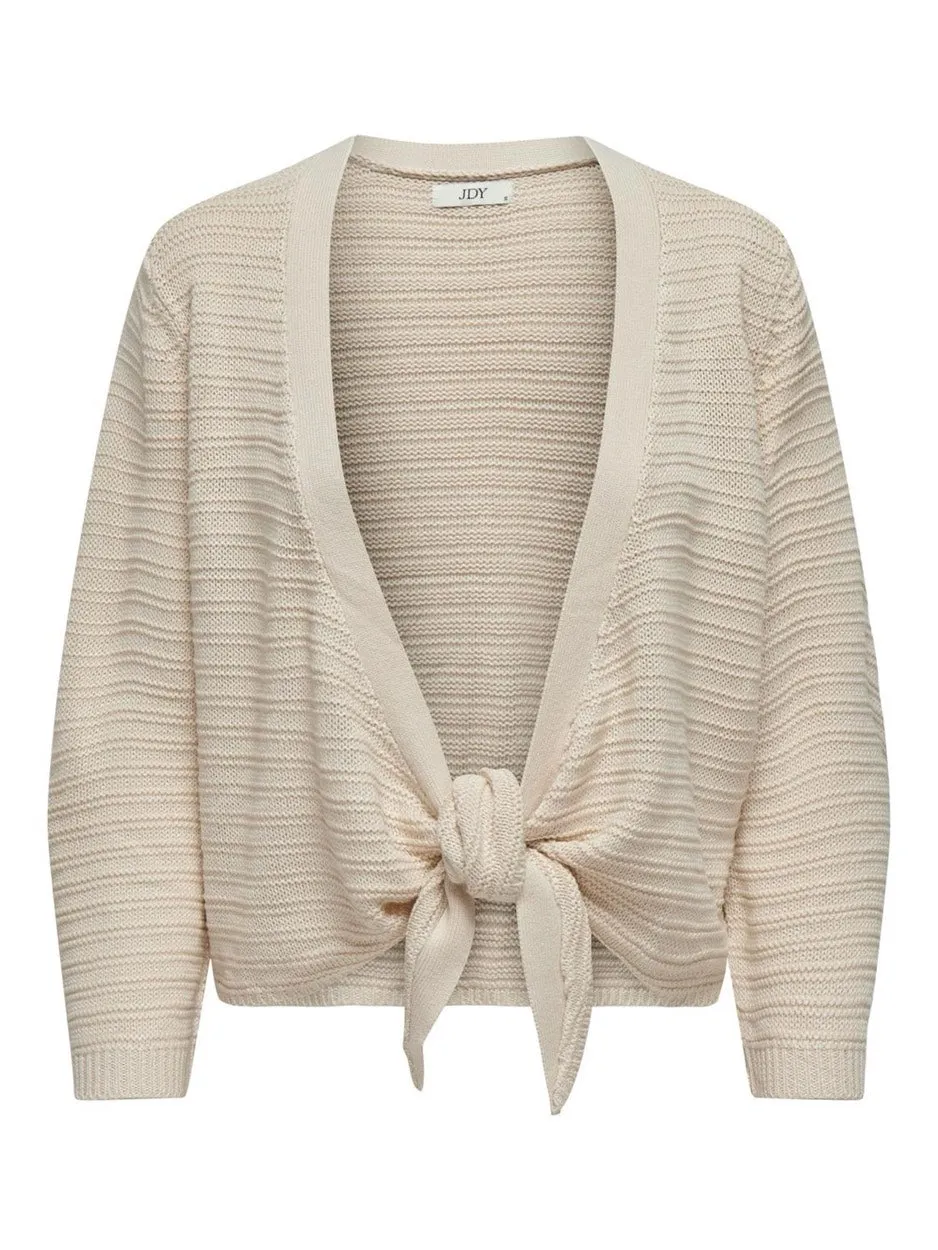 Jdysun Bea 3/4 Struc Rev. Tie Cardi - Beige