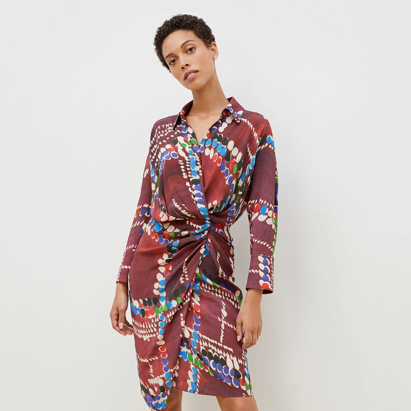 June Dress - Dash Plaid :: Multicolor