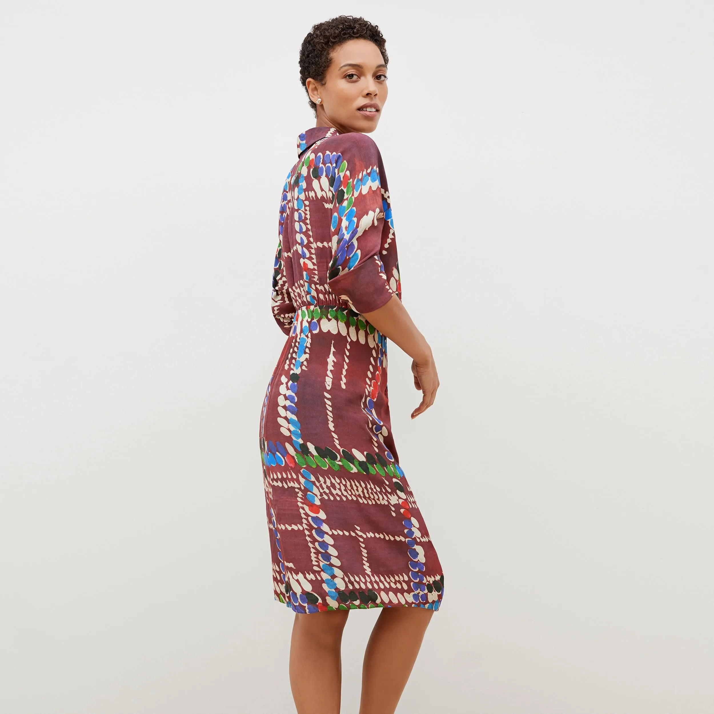 June Dress - Dash Plaid :: Multicolor