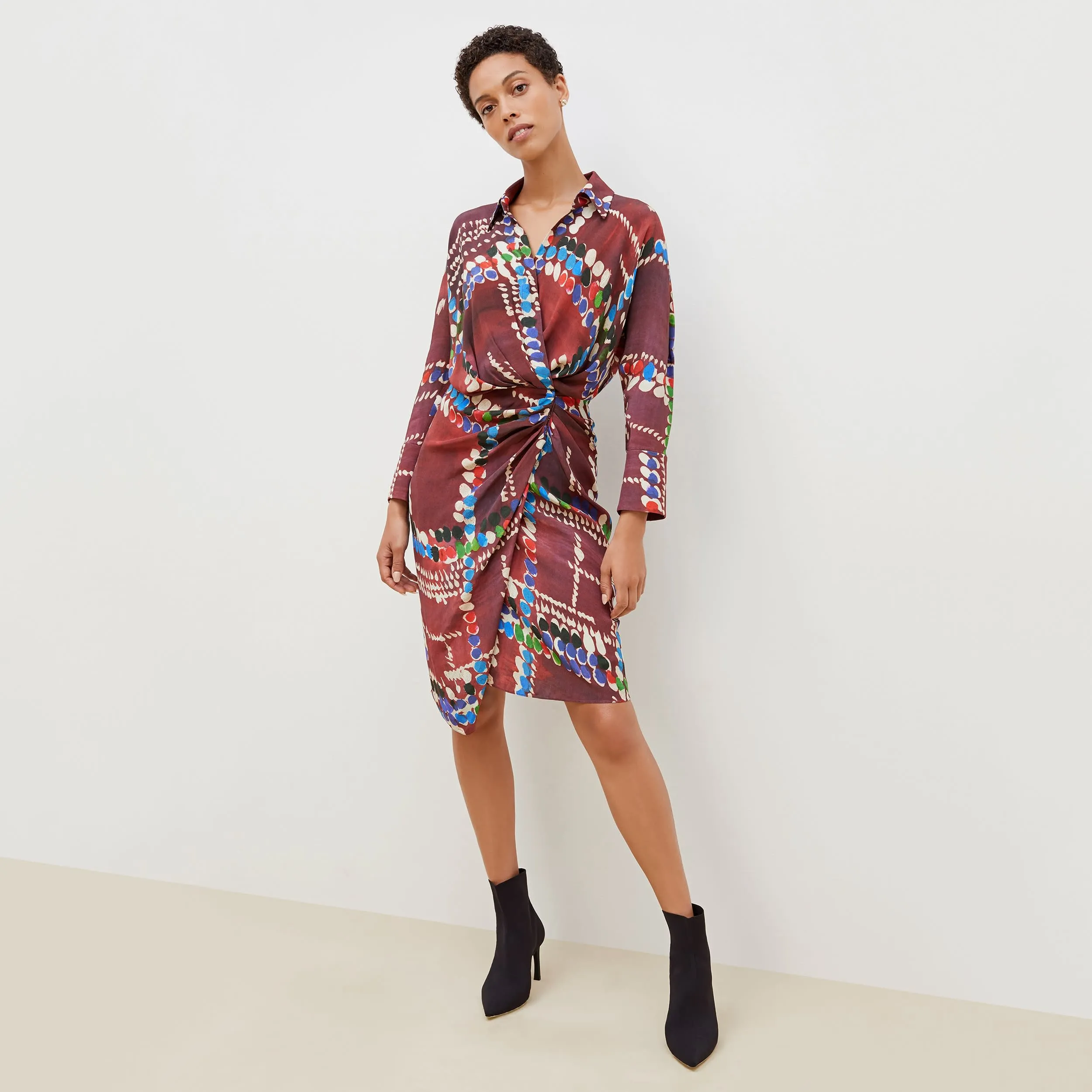 June Dress - Dash Plaid :: Multicolor