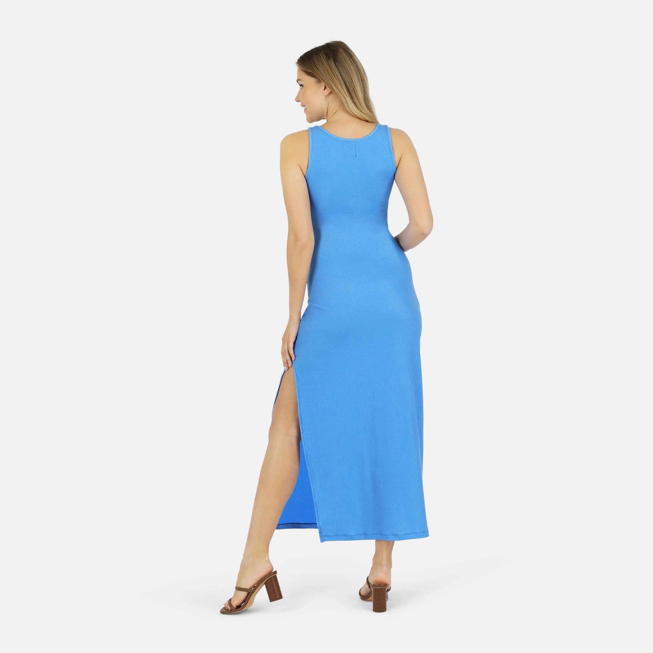 Krista Twist Dress - Blue Moon