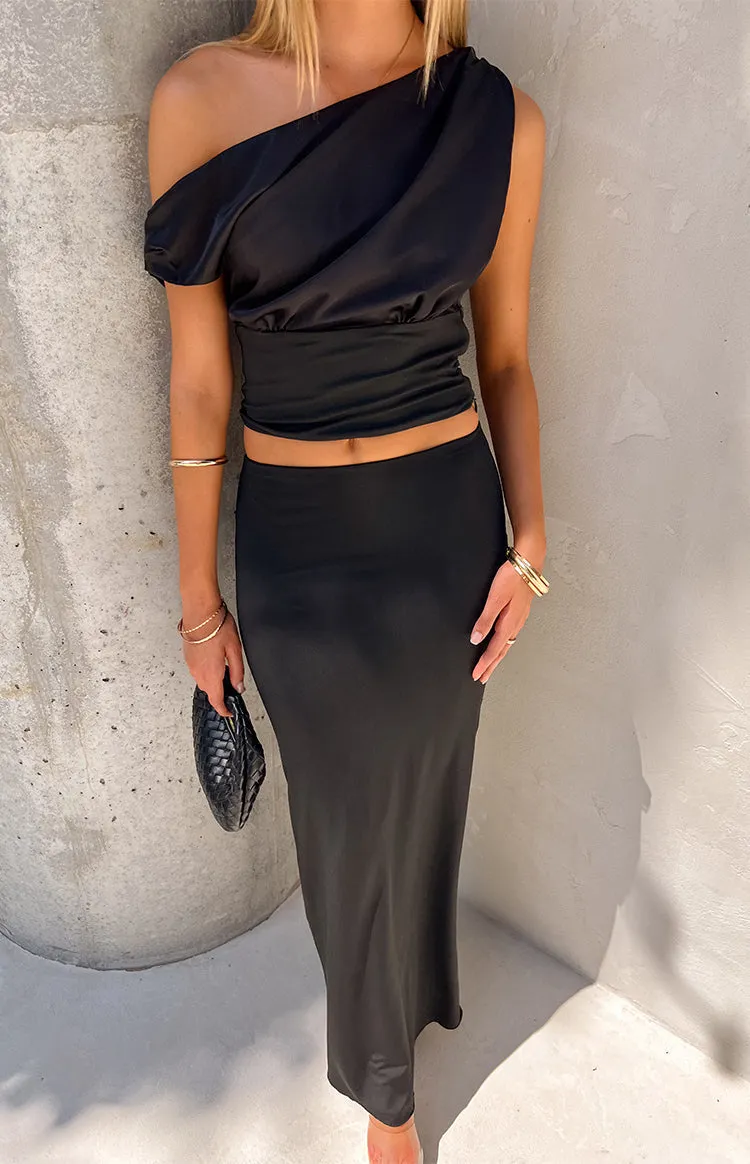 Linkin Black Maxi Skirt