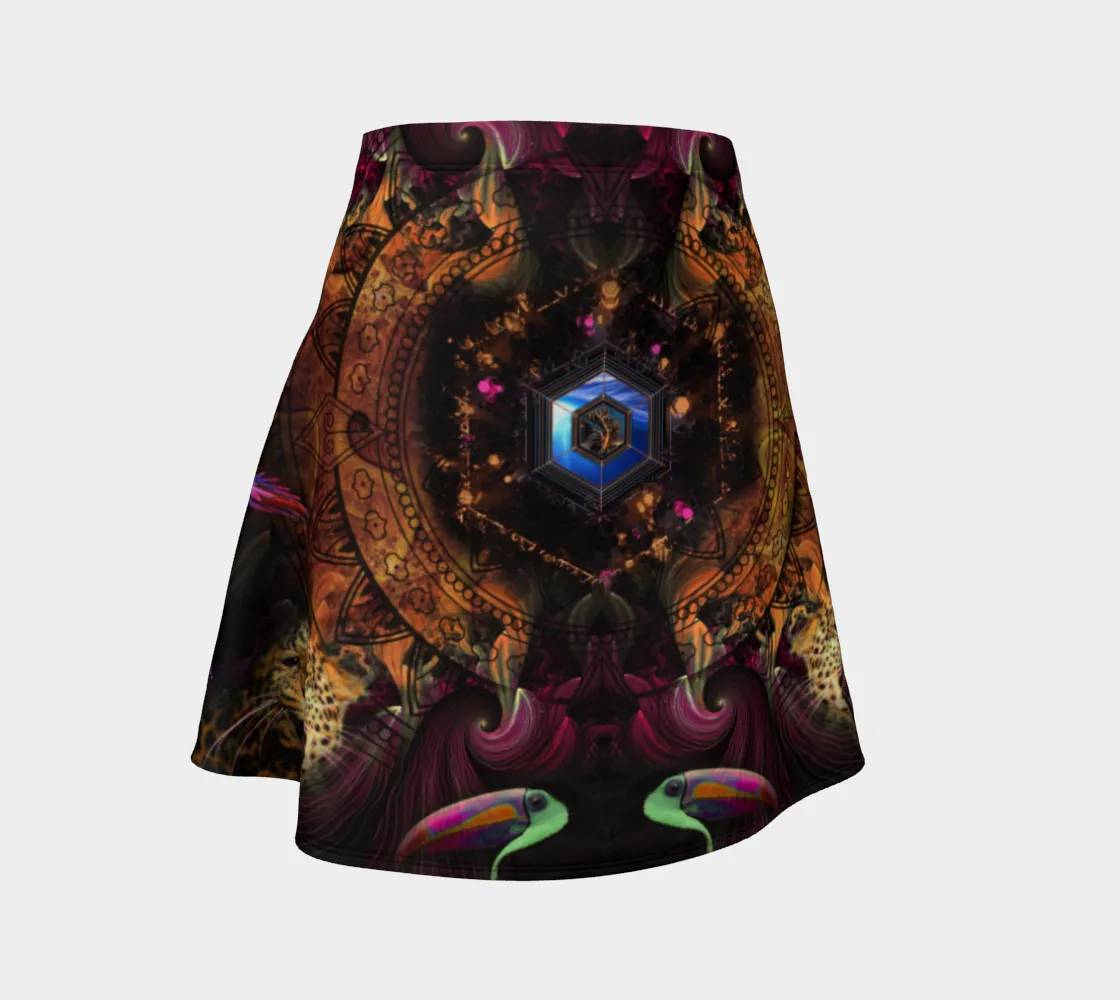 LucidDreams | Flare Skirt by Cosmic Shiva