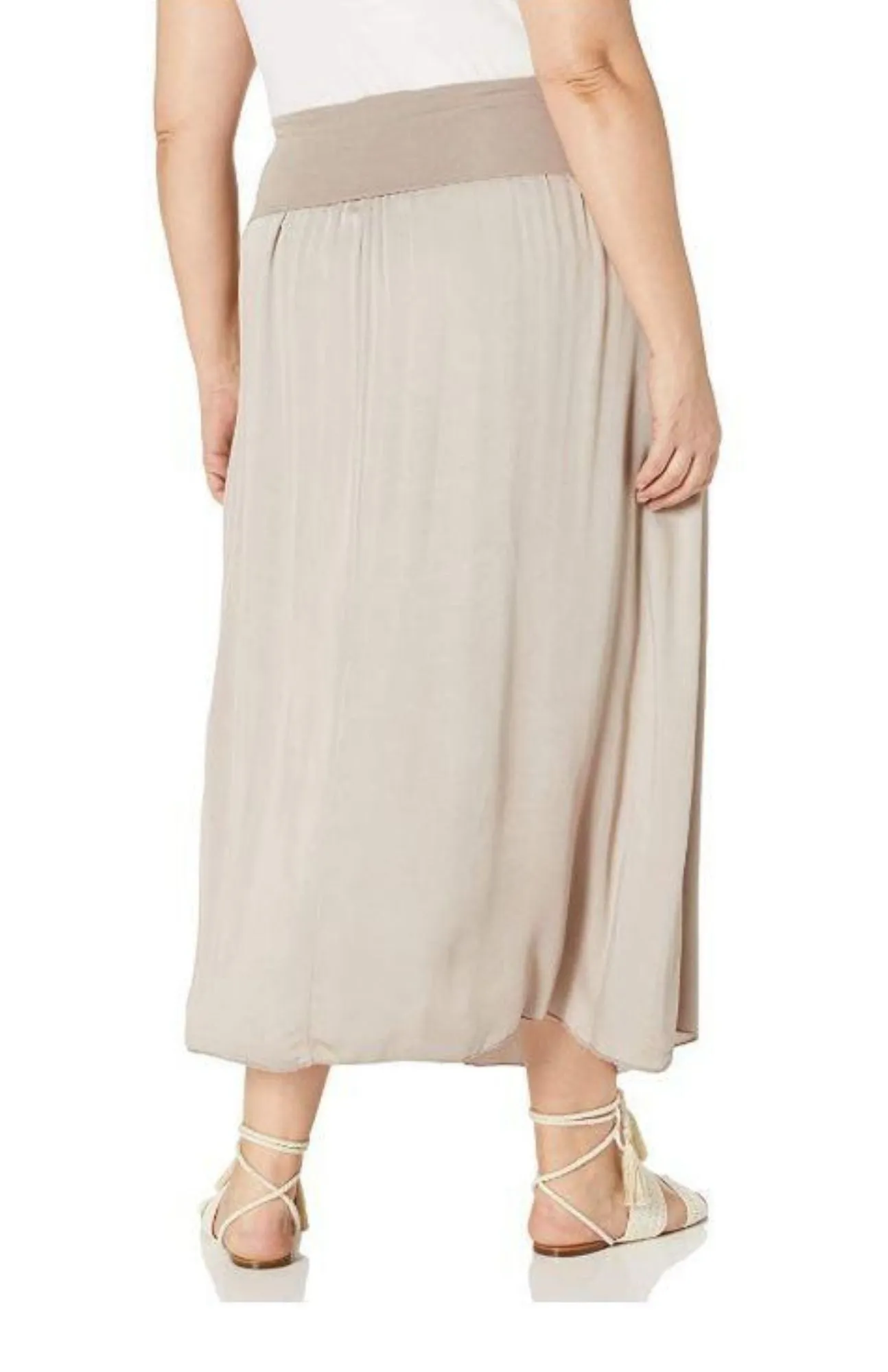 M Made in Italy - Plus Size Maxi Essential Skirt