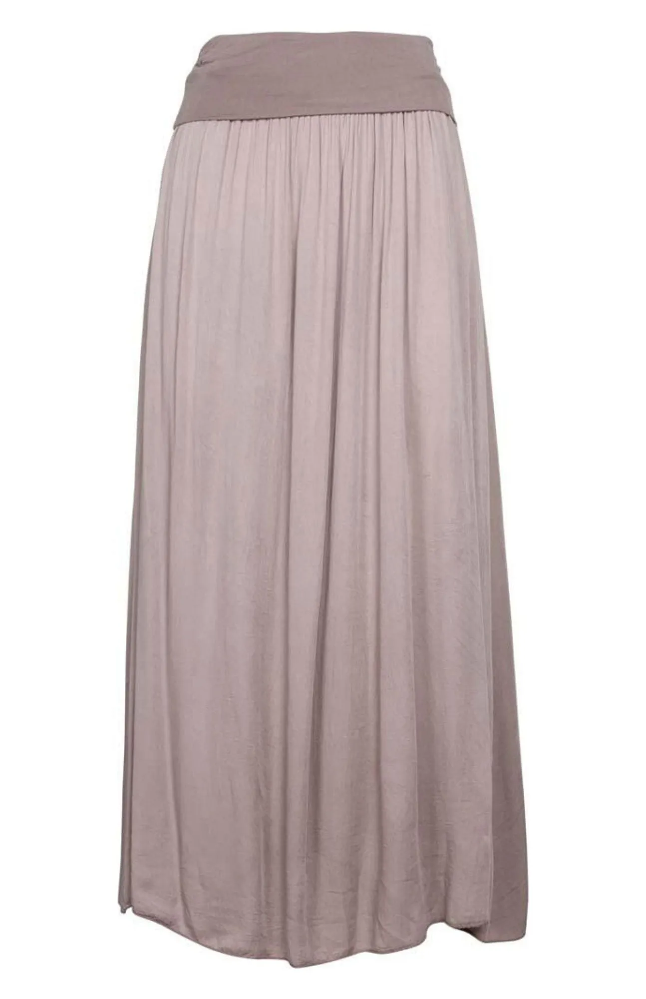 M Made in Italy - Plus Size Maxi Essential Skirt