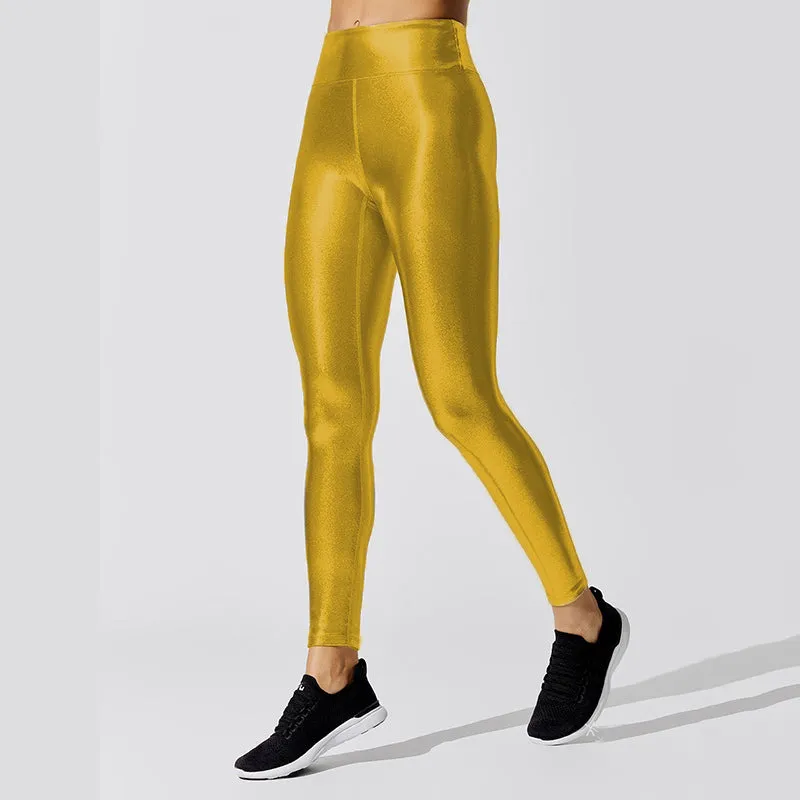 Metallic Leggings Adult - Gold