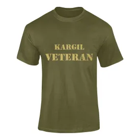 Military T-shirt - Kargil Veteran (Men)