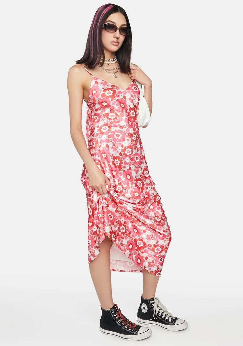 Mood In Bloom Midi Dress