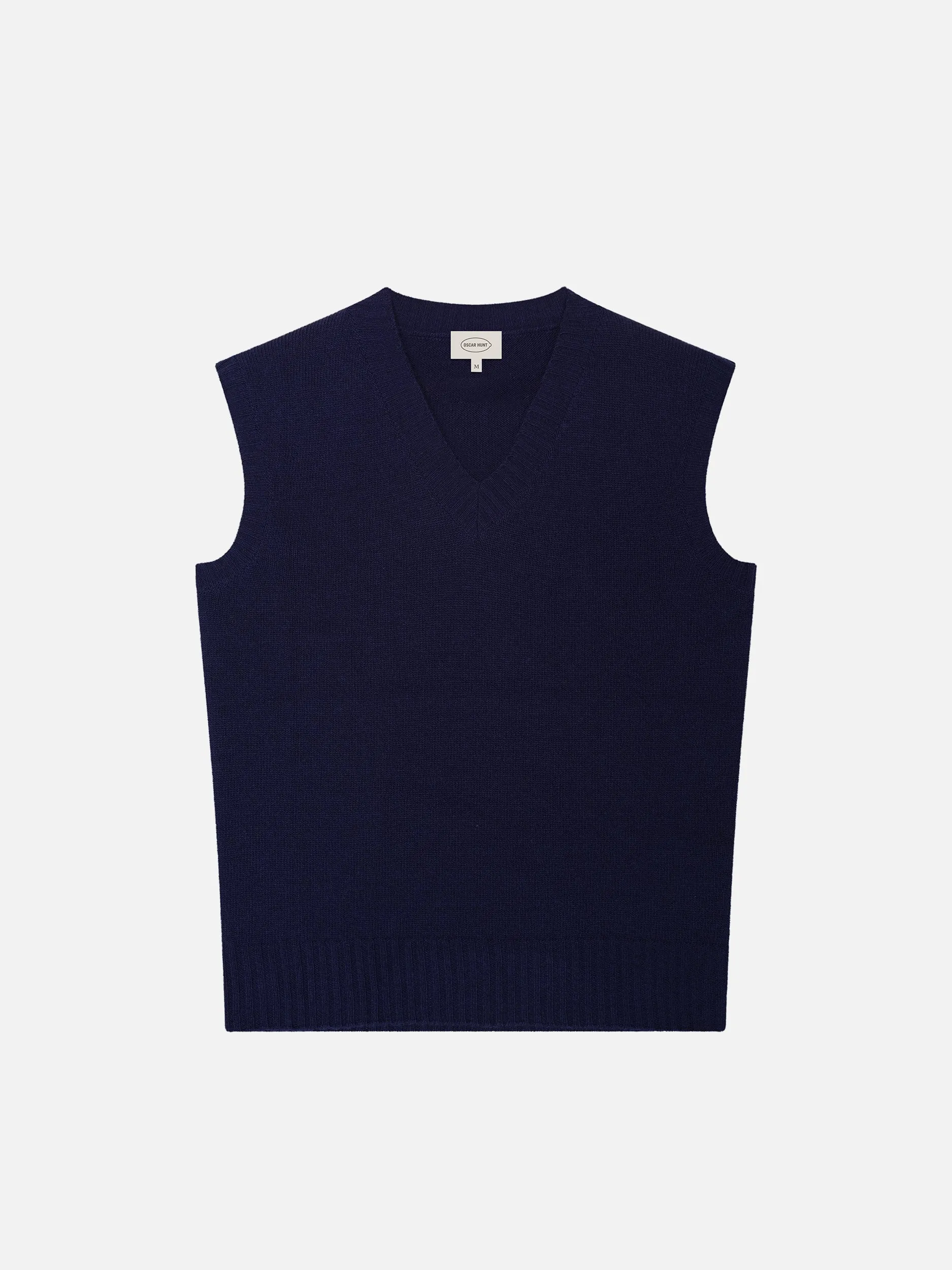 Navy Knitted Vest