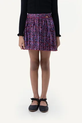 One Friday Multi Animal Printed Skirt