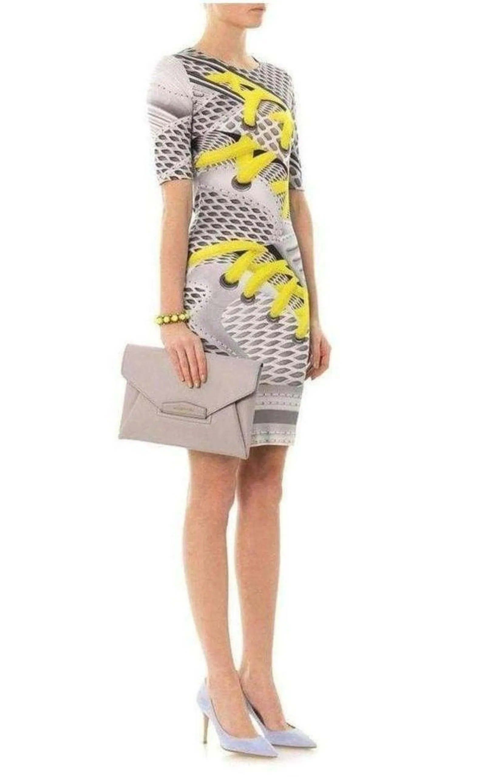 Oxenda Print Silk Jersey Dress