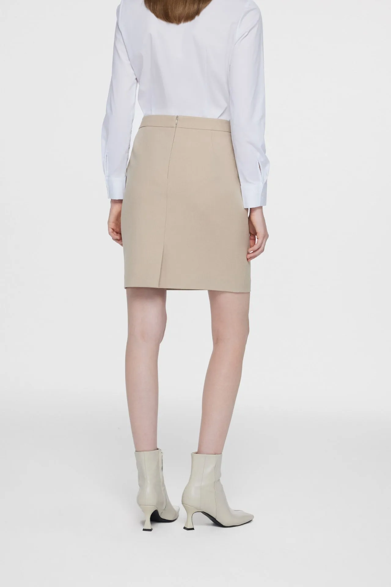 Penny Soft Touch Stretchable Plainweave Suit Skirt