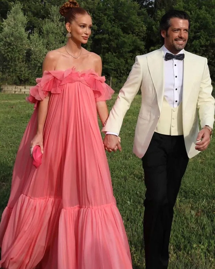 Pink long formal prom dress, long evening party Gown     fg897