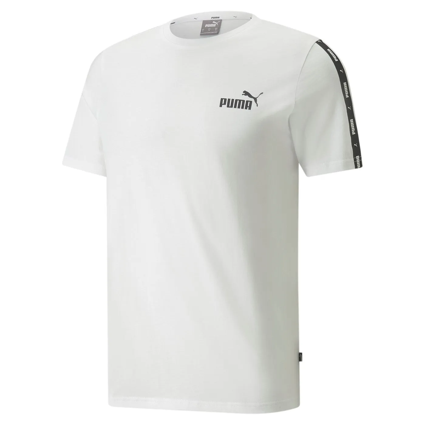 Puma maglietta manica corta da uomo ESS  Tape 847382-02 bianco