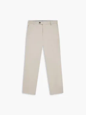 Radcliffe Slim Fit Beige Cotton Stretch Chino