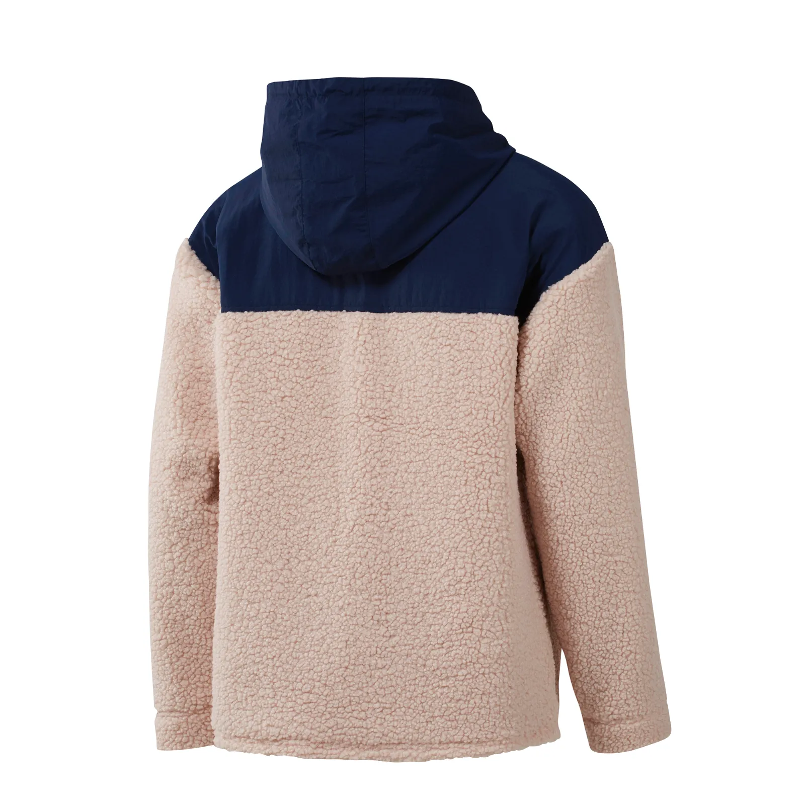 Reebok Classics Vector Sherpa Fleece Jacket - Navy