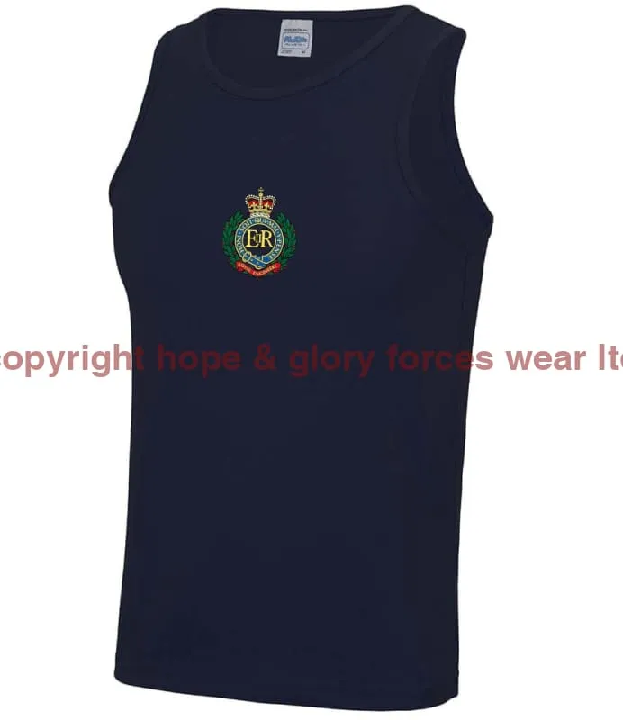 Royal Engineers Embroidered Sports Vest