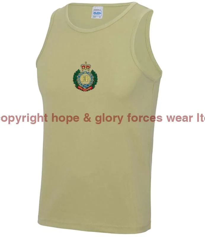 Royal Engineers Embroidered Sports Vest