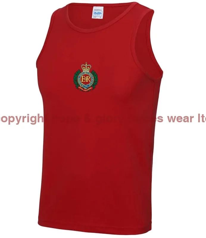 Royal Engineers Embroidered Sports Vest