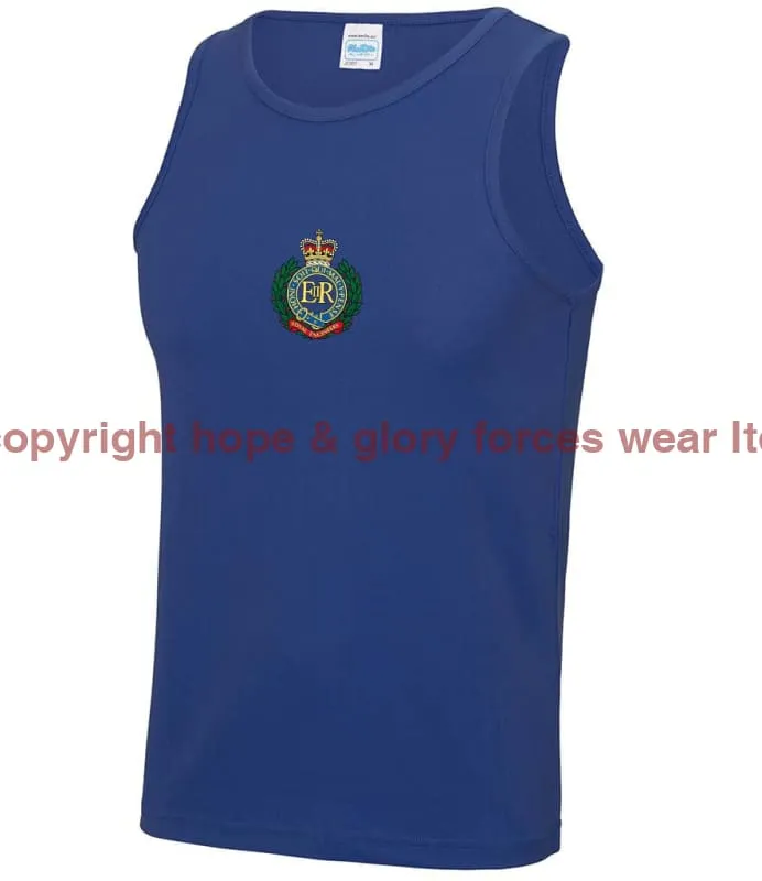 Royal Engineers Embroidered Sports Vest