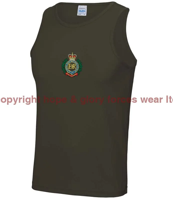 Royal Engineers Embroidered Sports Vest