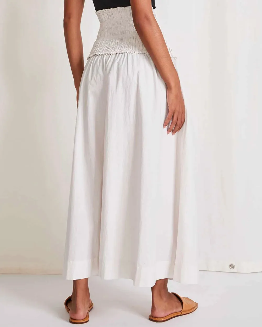 Salt Ora Smocked Maxi Skirt