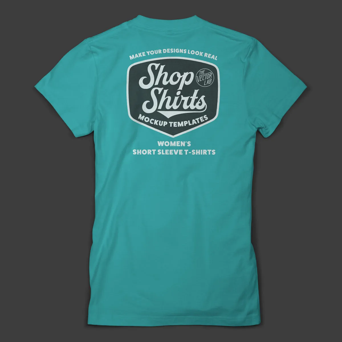 Shop Shirts: Women's T-Shirt Mockup Templates