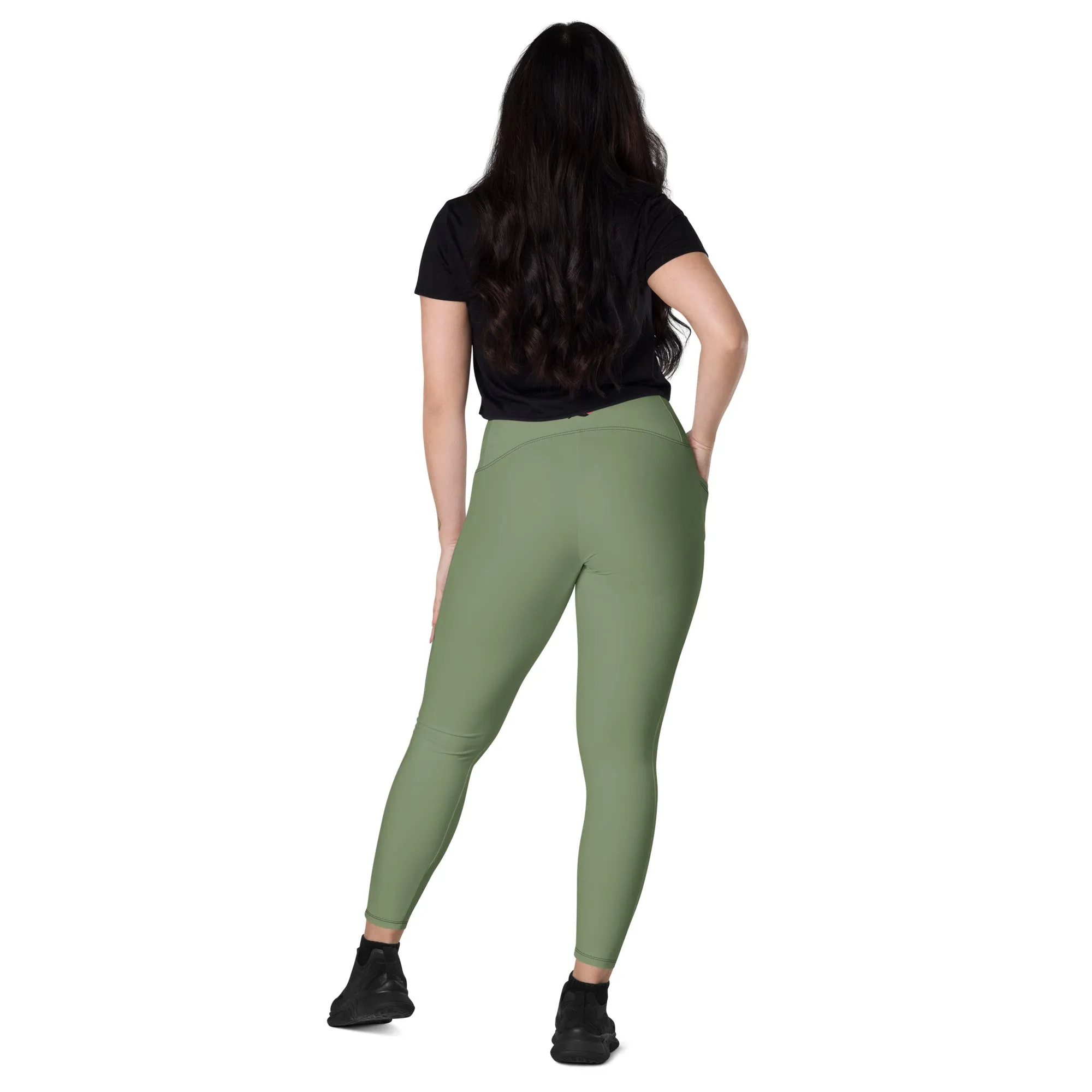 Shoreline Offroad Crossover Leggings with Pockets - High-Waisted