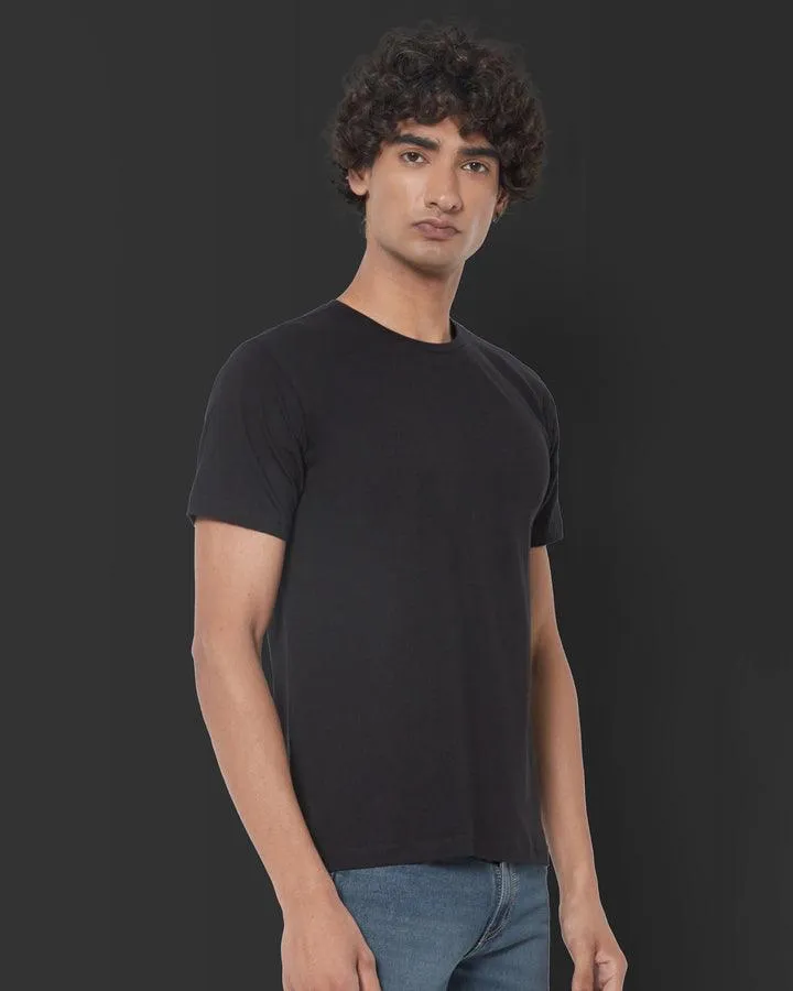 SHORT SLEEVE T SHIRT - Black