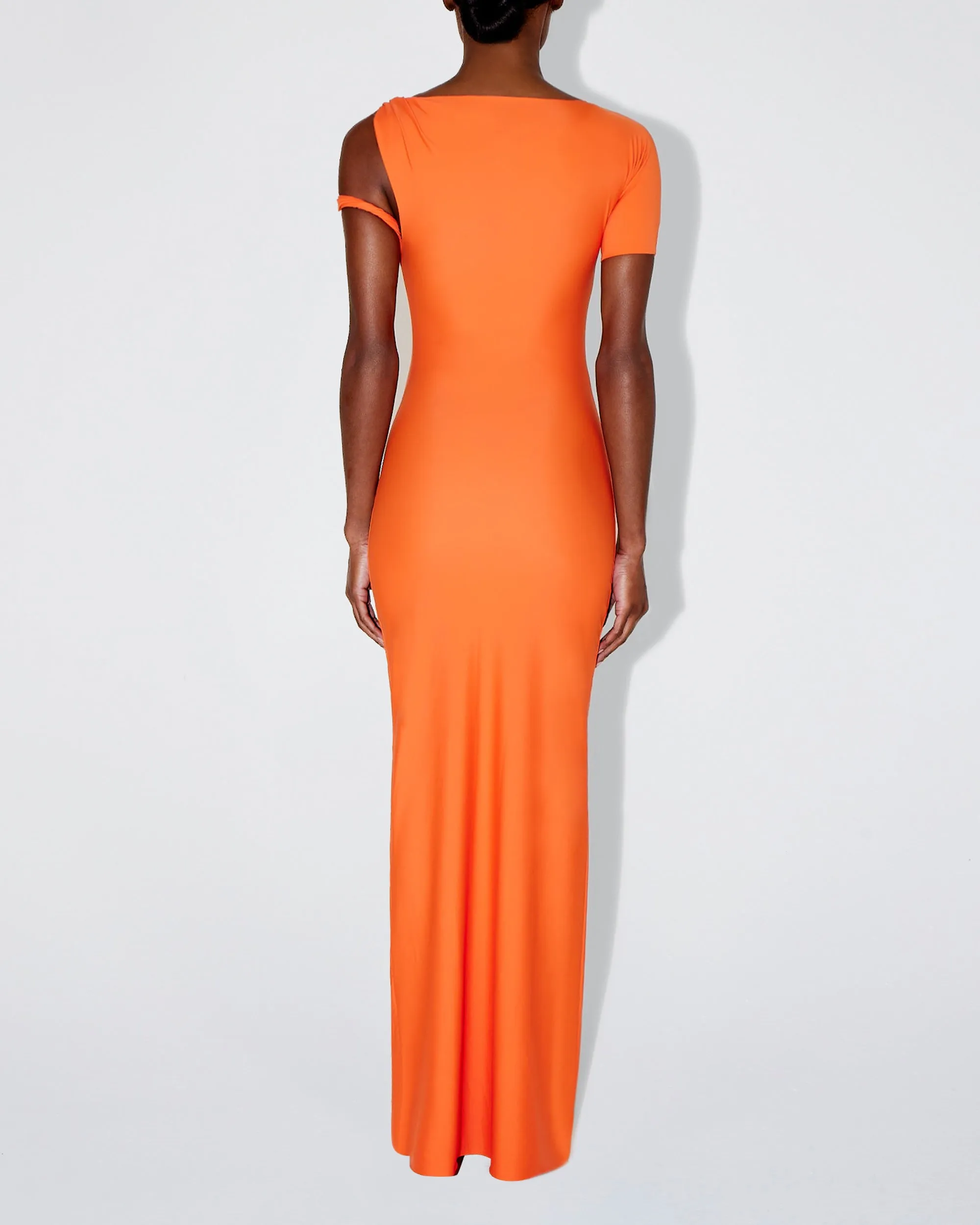 Sleek Stretch Twist Maxi Dress | Papaya