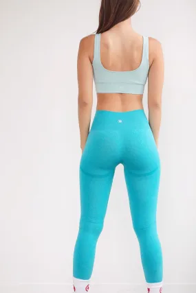 Teal Casual Contour leggings