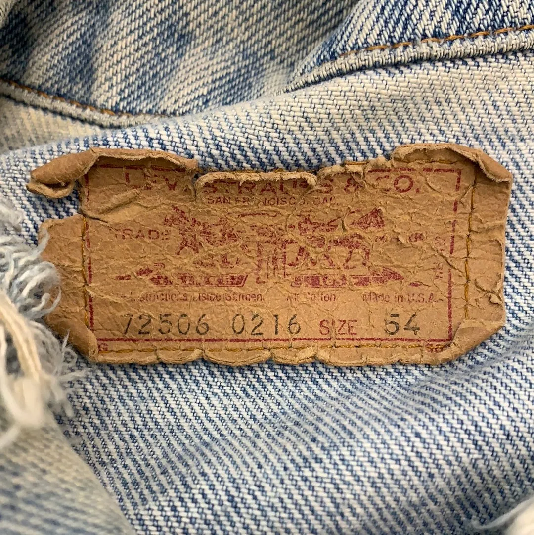 Vintage Levi’s 506 denim vest