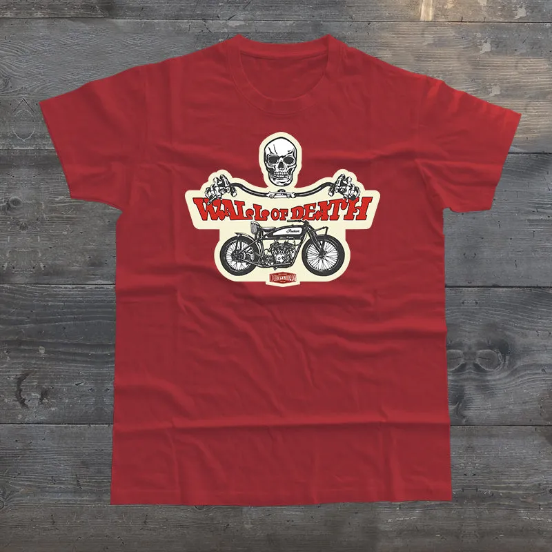 WALL OF DEATH SKULL T-SHIRT