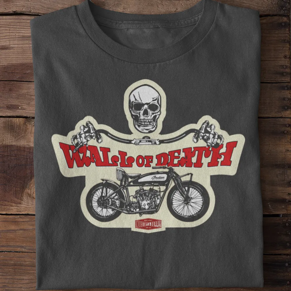 WALL OF DEATH SKULL T-SHIRT