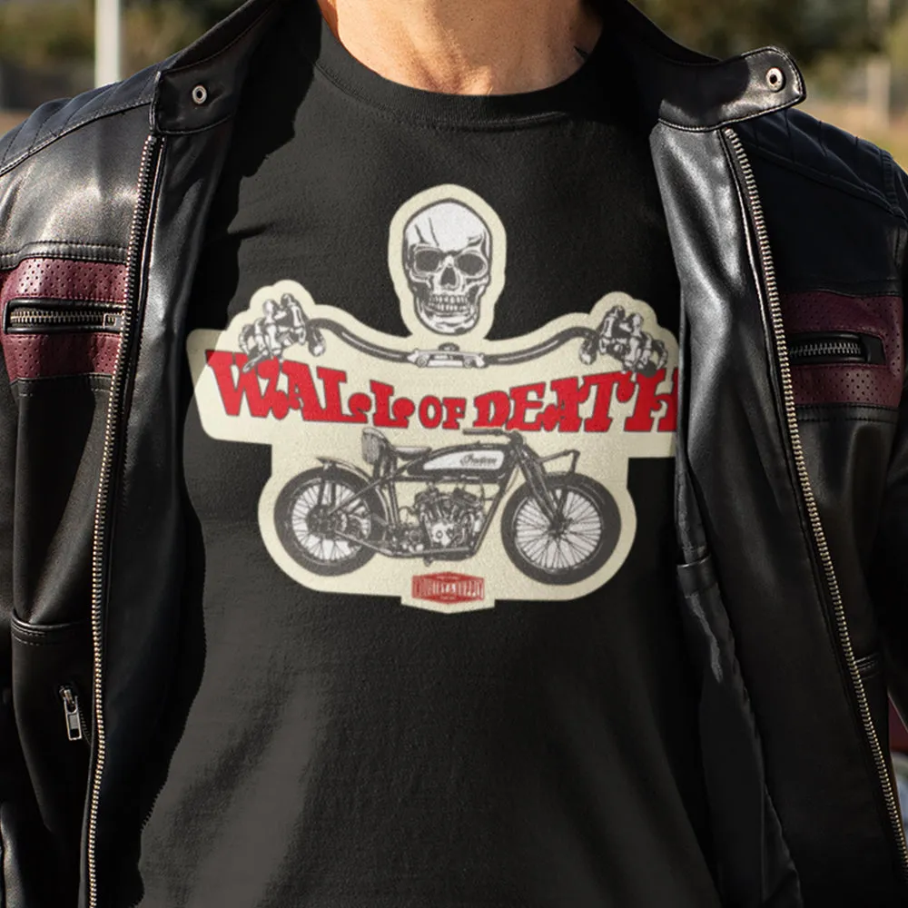 WALL OF DEATH SKULL T-SHIRT