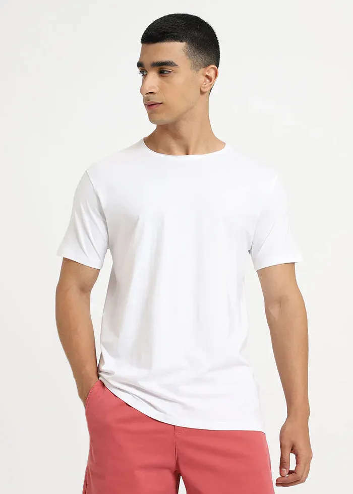 White Crew Neck T-shirt