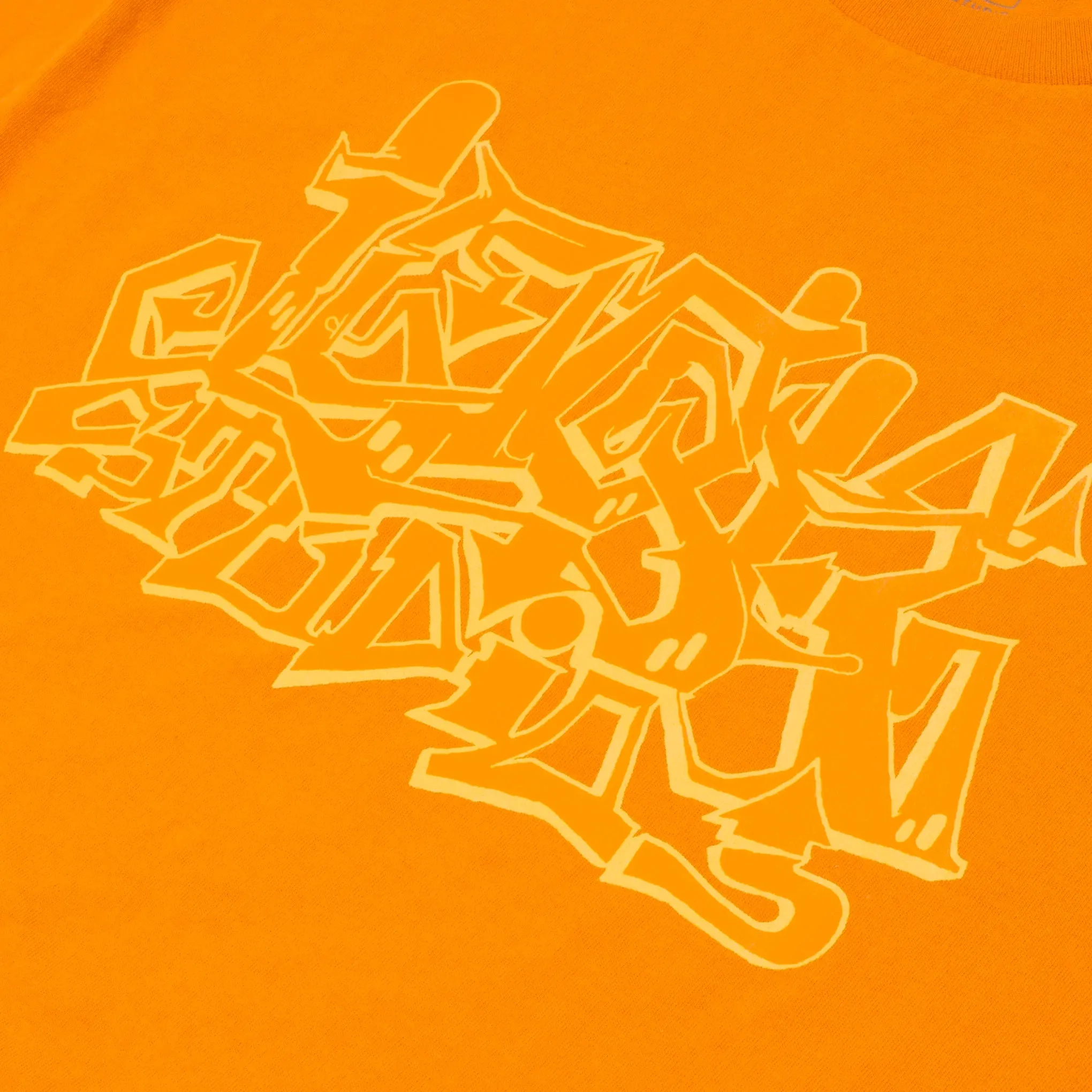 Wildstyle L/S T-shirt - Bright Orange