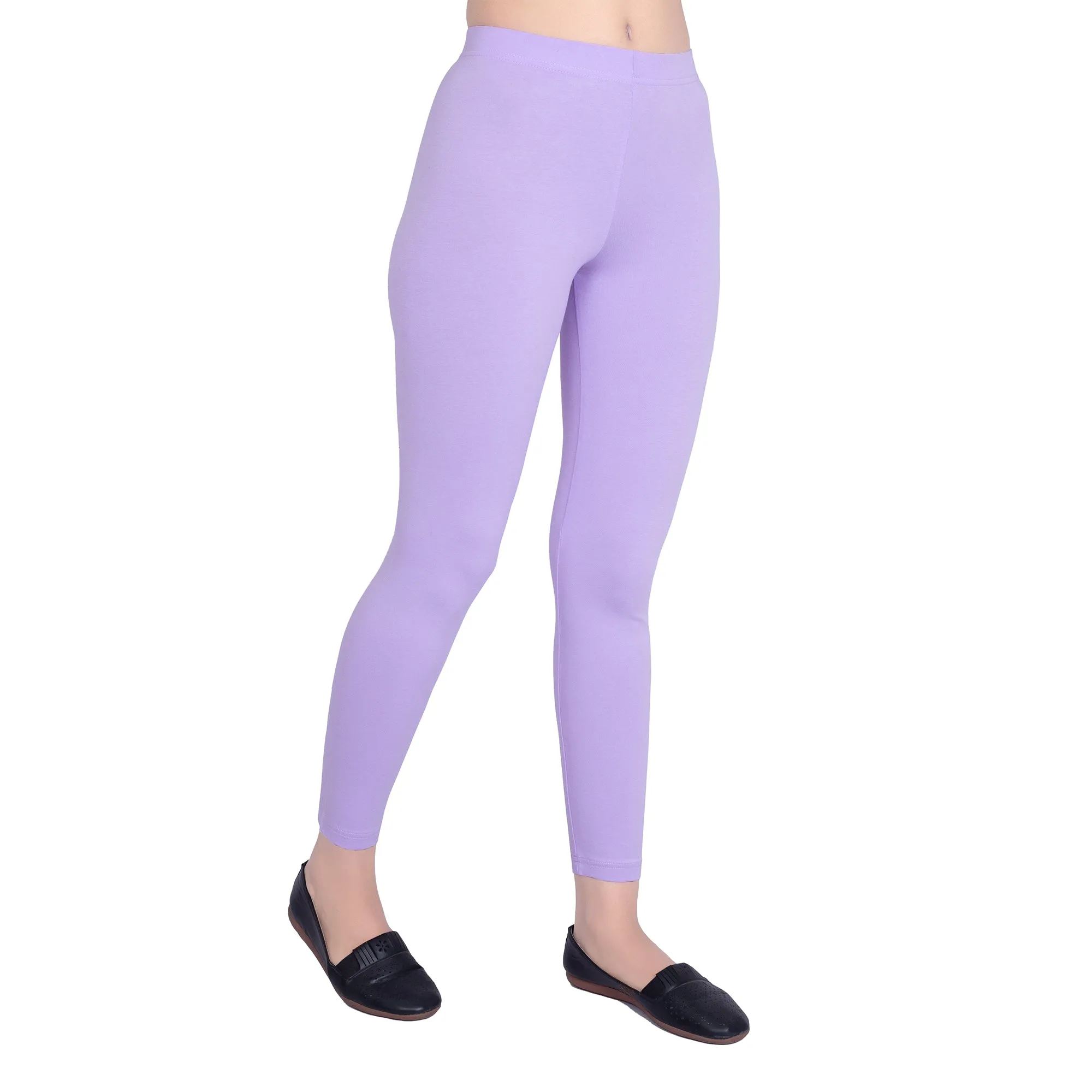 Women Lilac Ankle Length Legging