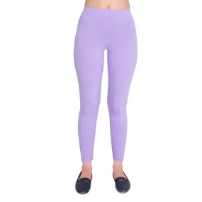 Women Lilac Ankle Length Legging