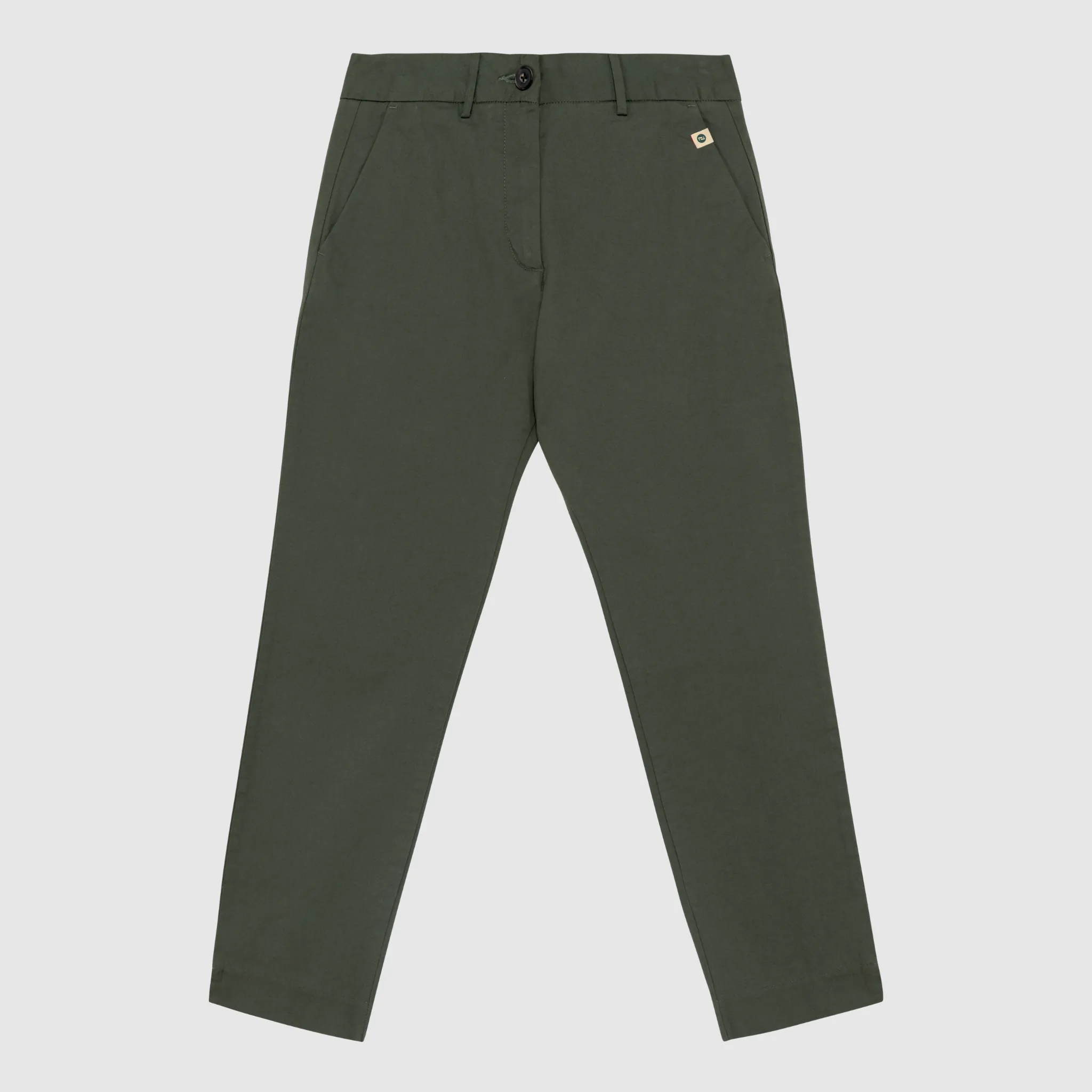 Women's Organic Cropped Chinos