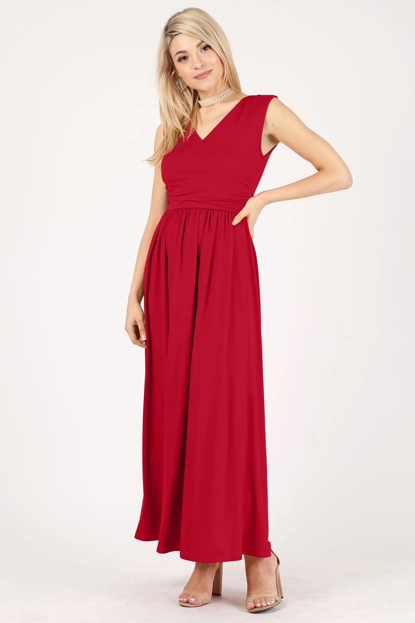 Wrap the Trends Maxi Dress