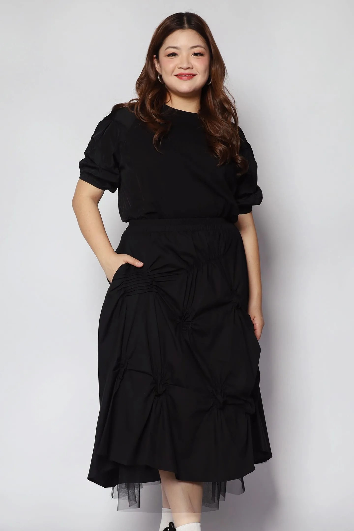 Xanthe Skirt in Black