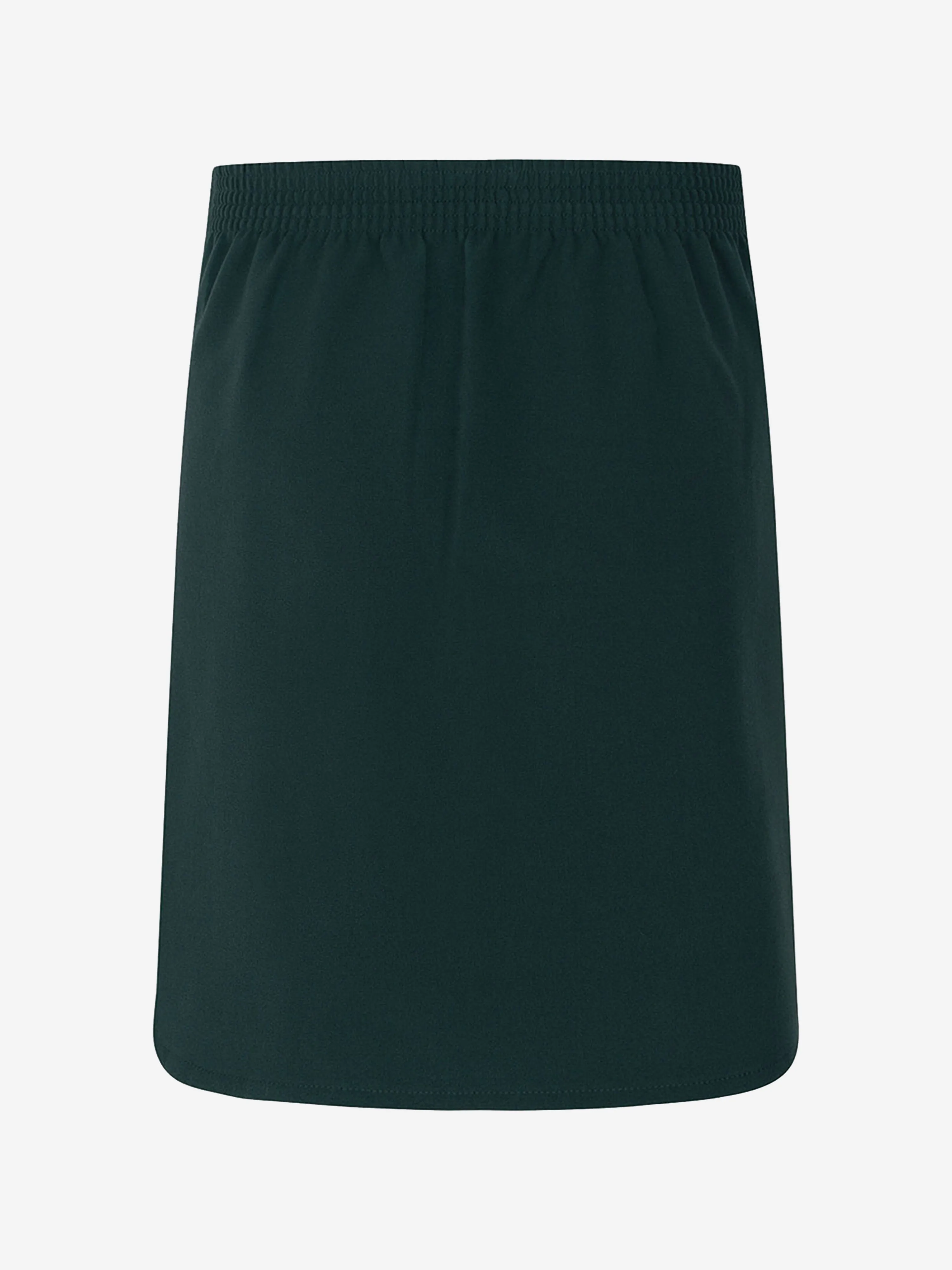 Zeco Girls School Lycra Heart Skirt in Green